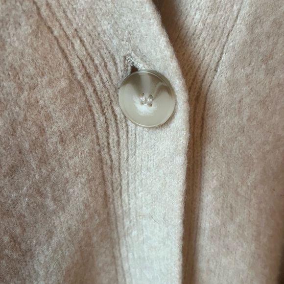 bnwt Oysho heathered cream cardigan with pockets - Picture 2 of 8